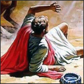 Paul on road to Damascus